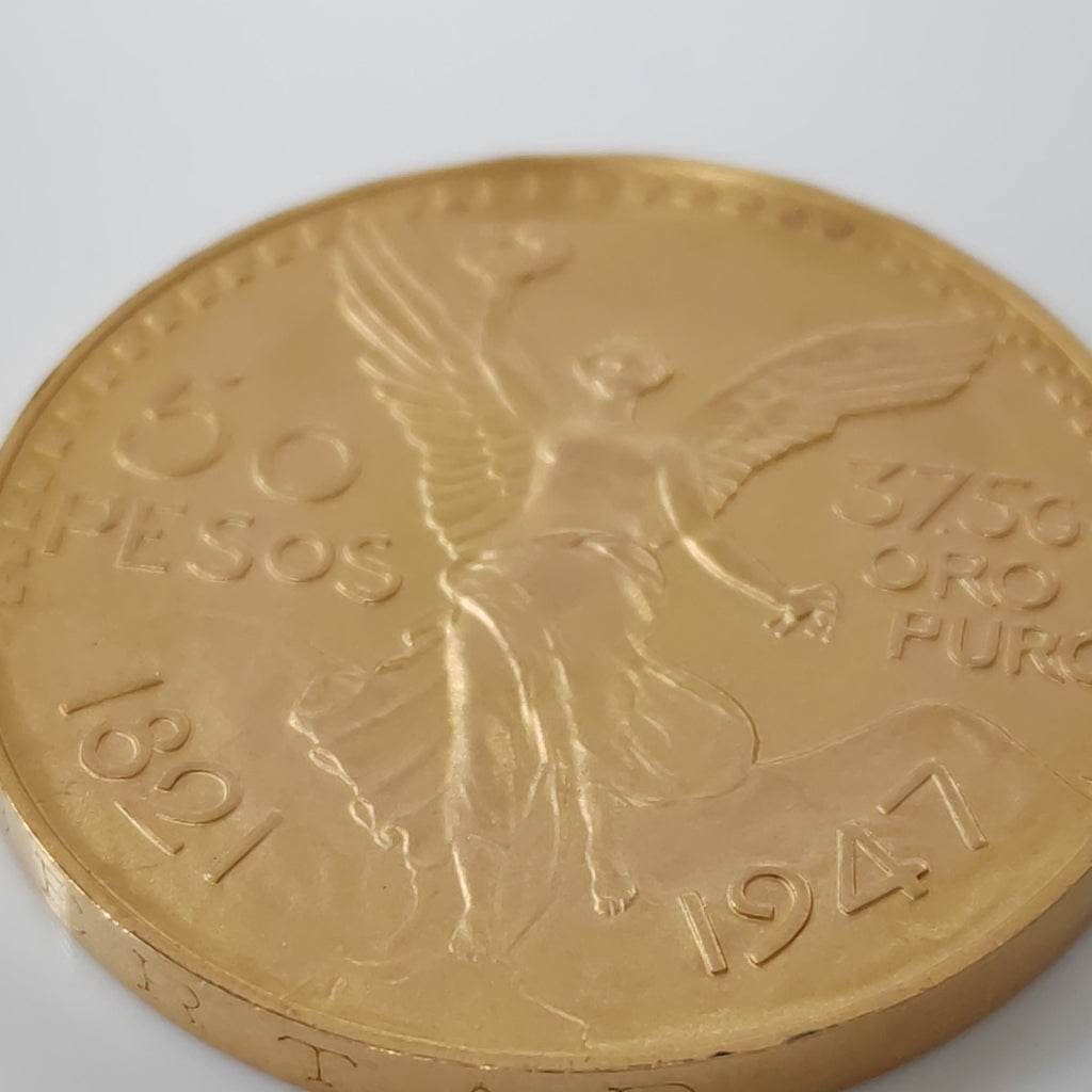 K1 41.6 GRMS 21 K IDENTIFICACIÓN MONEDA NOMINATIVA MONEDAS PESOS 50 PESO (SEMINUEVO)
