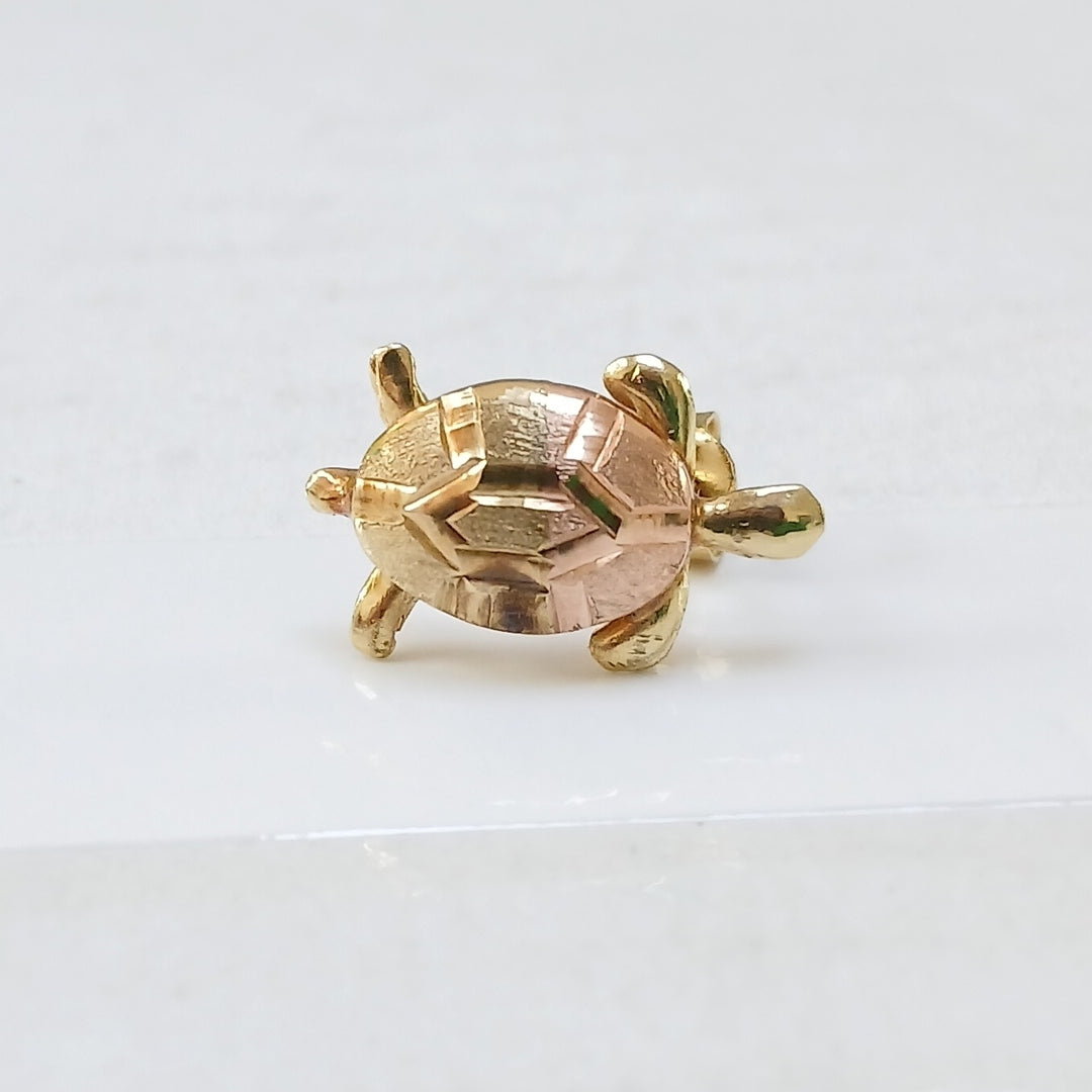 ARETES PAR ORO 14 K 1,50 GRMS (SEMINUEVO)