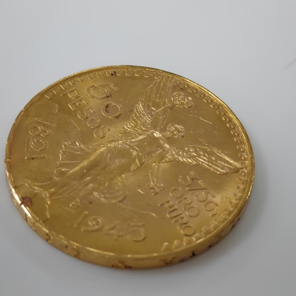 K1 41.6 GRMS 21 K IDENTIFICACIÓN MONEDA NOMINATIVA MONEDAS PESOS 50 PESO (SEMINUEVO)