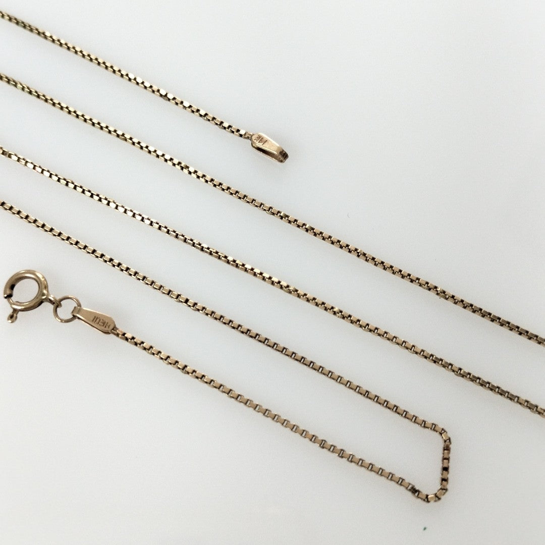 CADENA ORO 14 K 3 GRMS (SEMINUEVO)