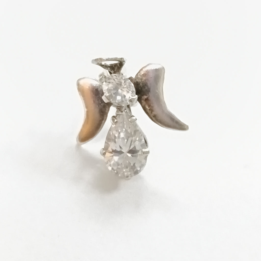 ARETES PAR PLATA 1,70 GRMS (SEMINUEVO)