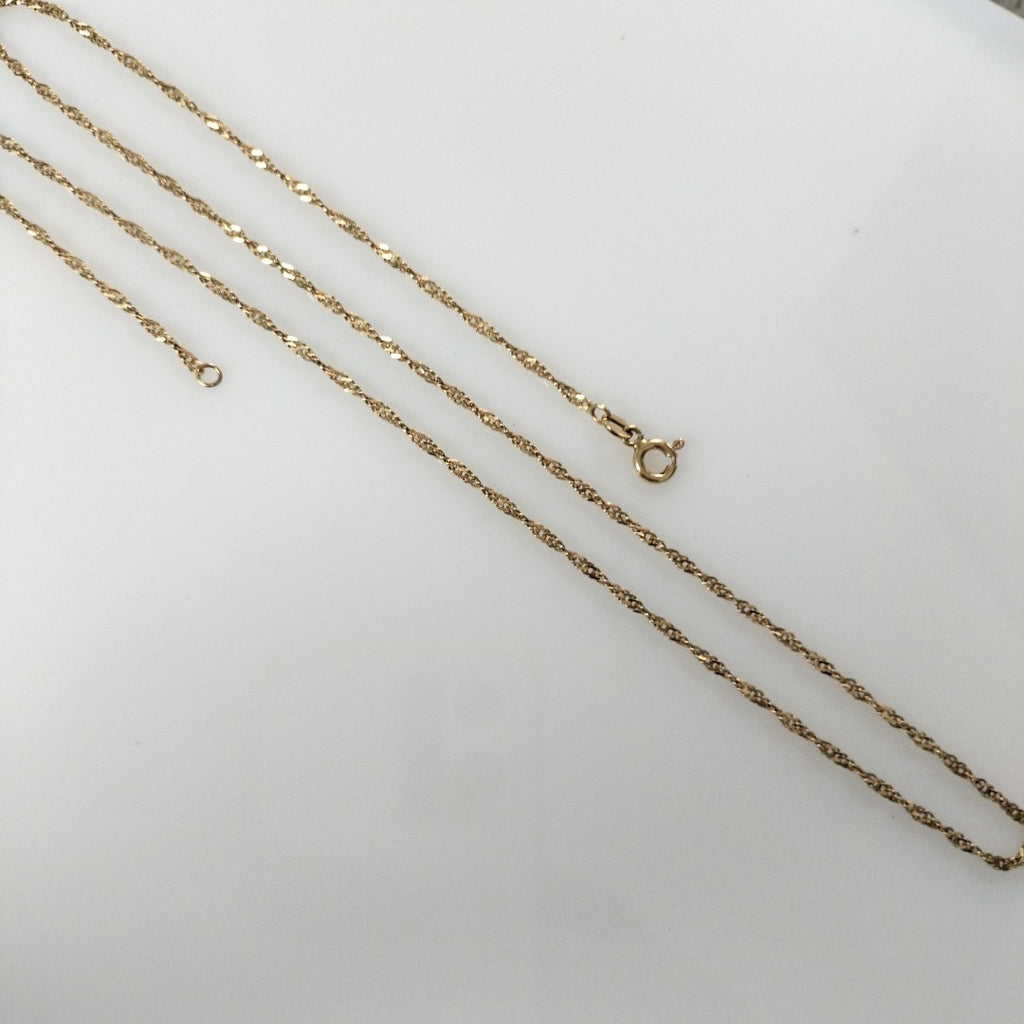 CADENA ORO 14 K 3.5 GRMS (SEMINUEVO)