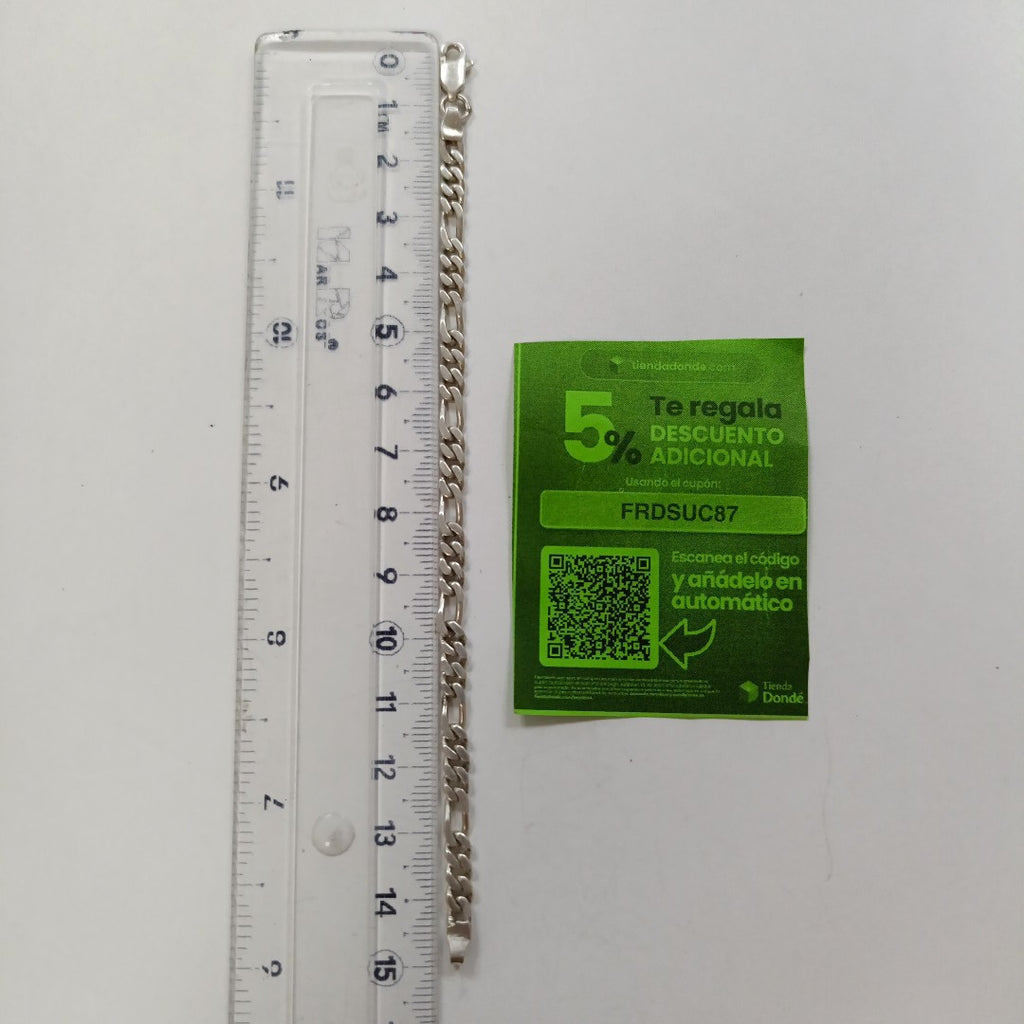PULSERA PLATA 6,40 GRMS (SEMINUEVO)