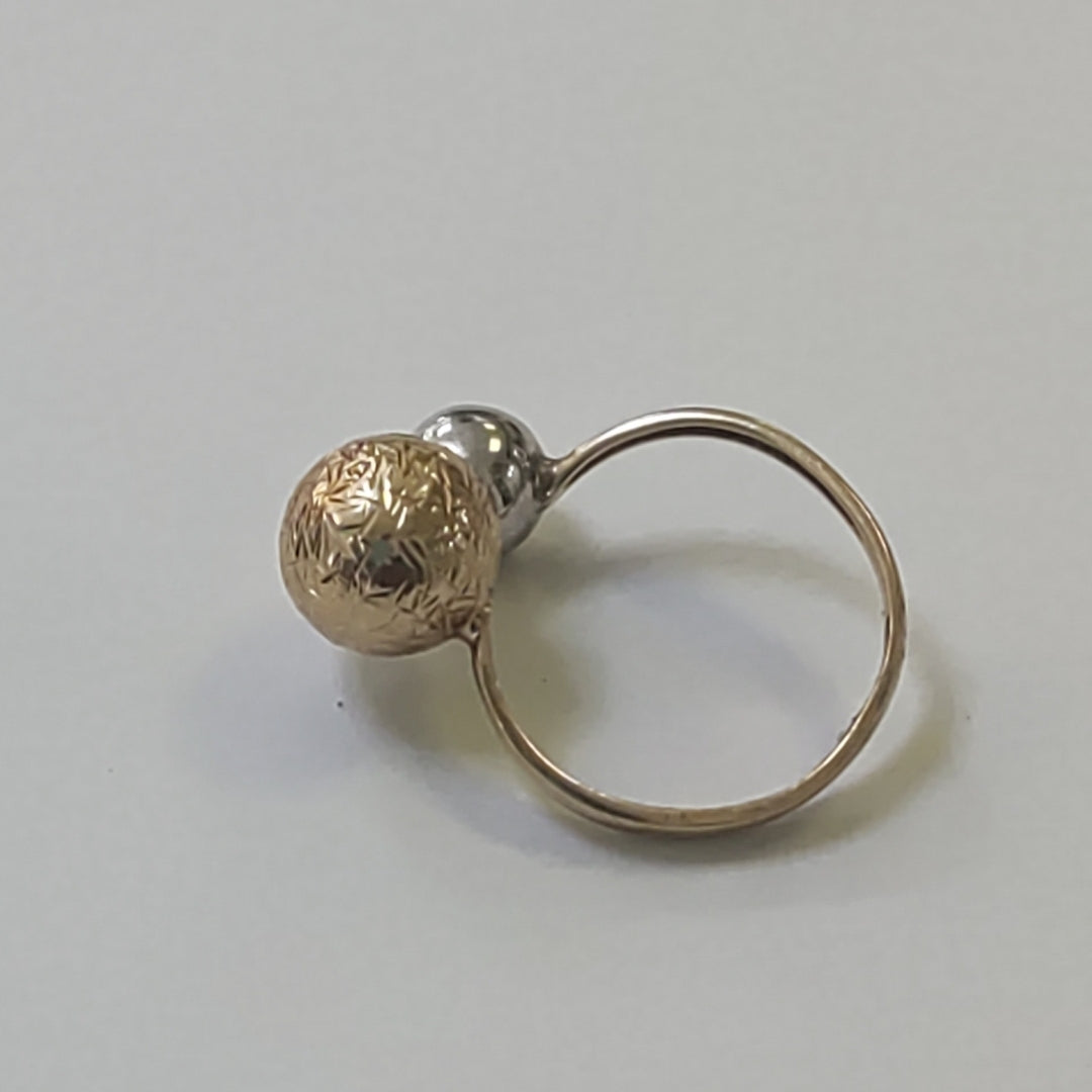 ANILLO ORO 14 K 2.1 GRMS (SEMINUEVO)
