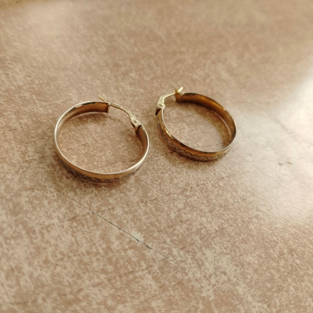 ARRACADAS PAR ORO 10 K 2.6 GRMS (SEMINUEVO)