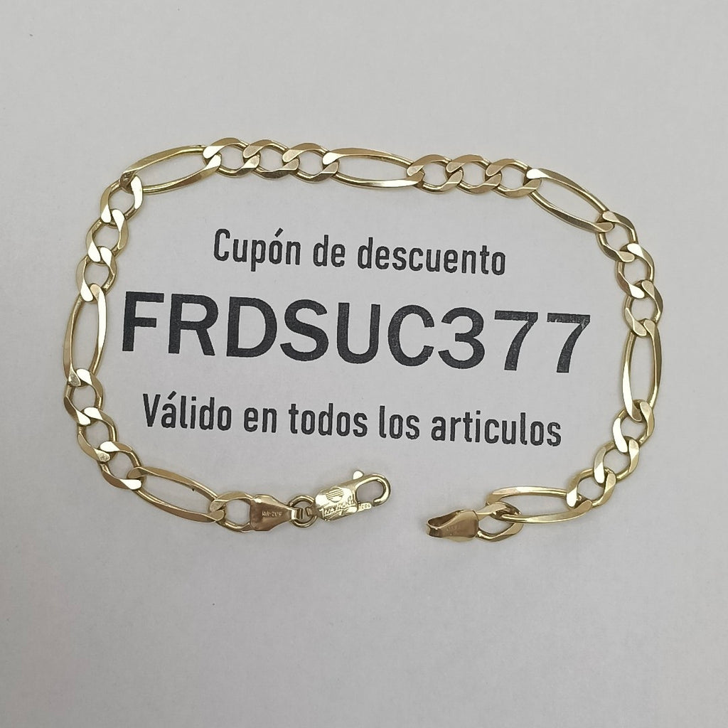 PULSERA ORO 14 K 6.4 GRMS (SEMINUEVO)