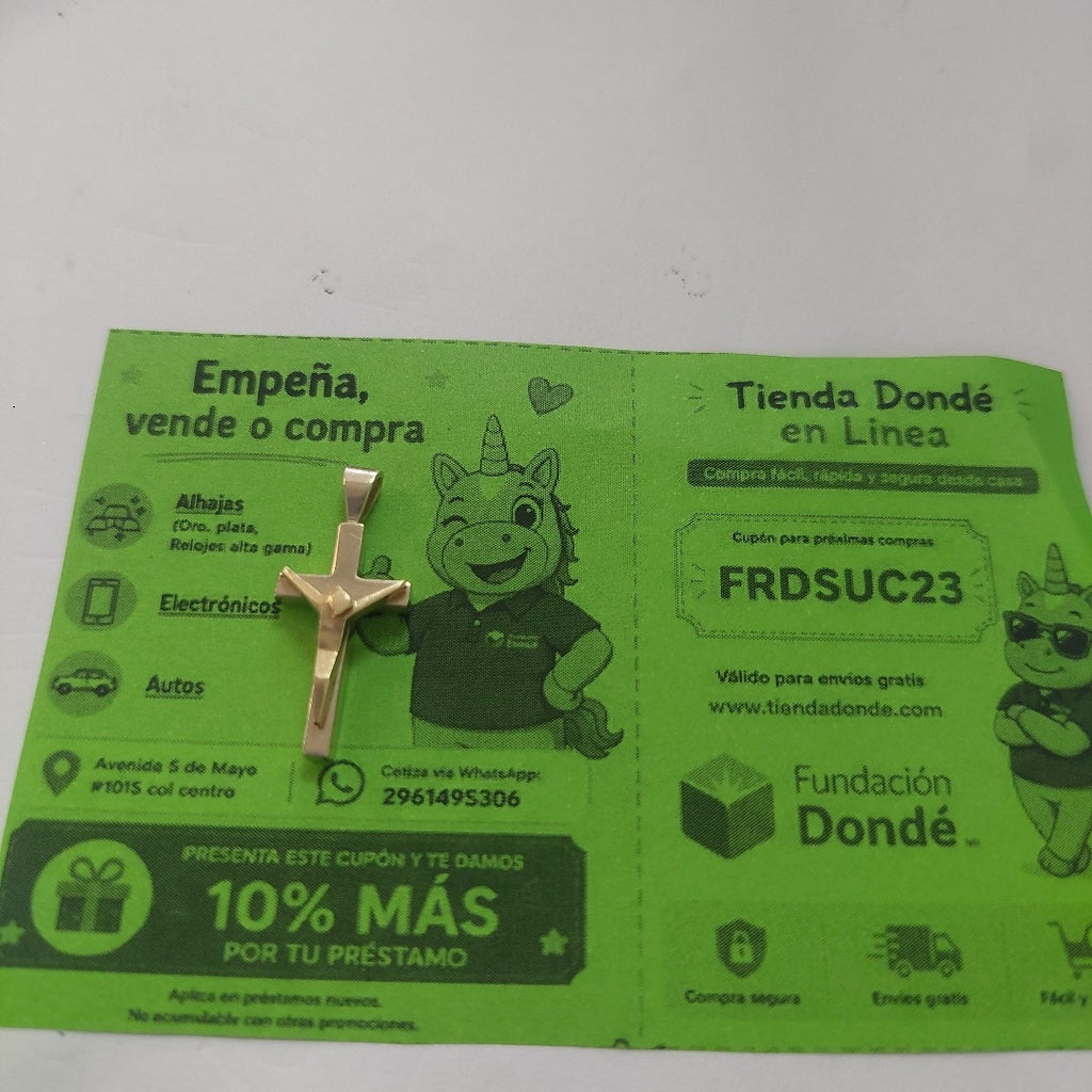 DIJE ORO 14 K 2,90 GRMS (SEMINUEVO)