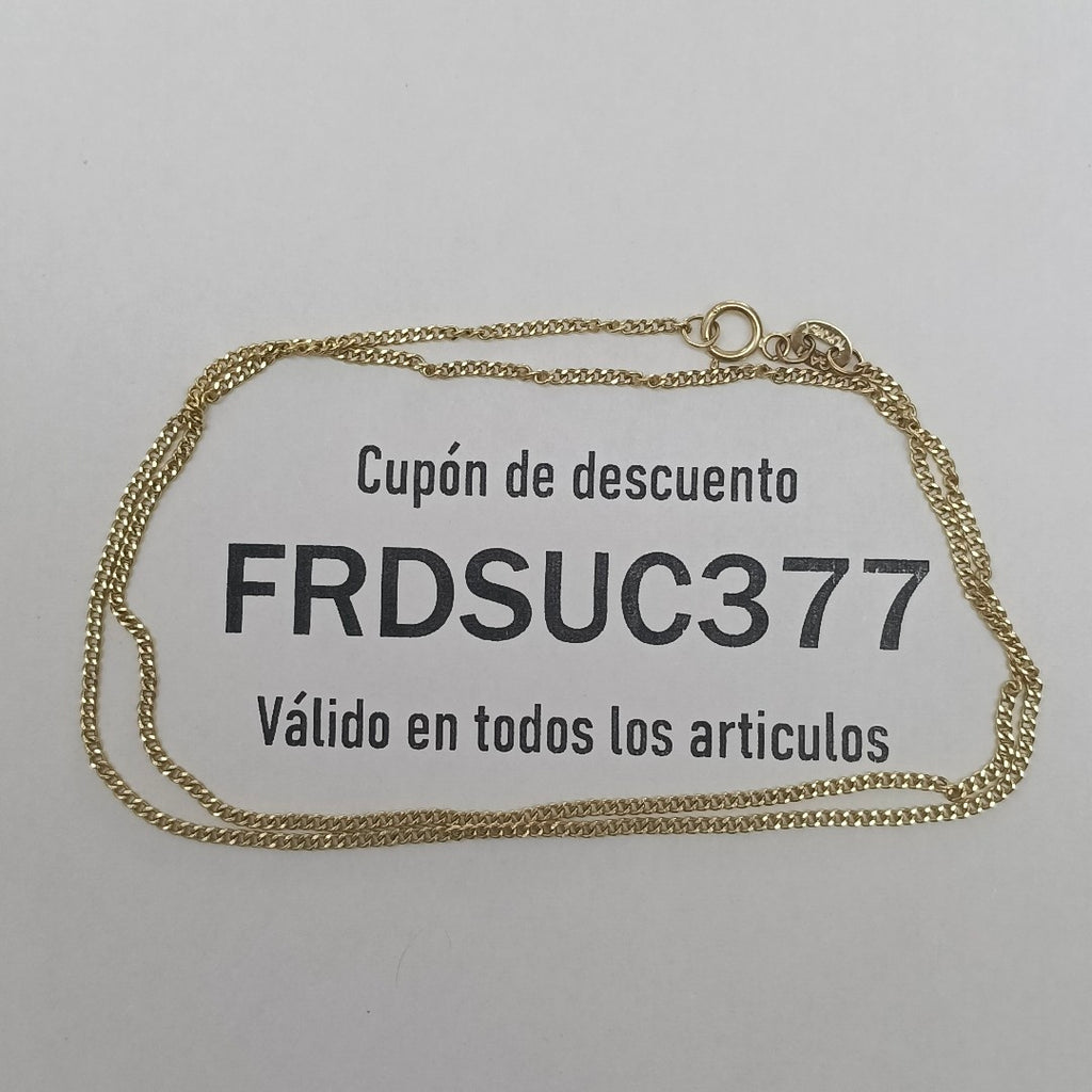CADENA ORO 10 K 2.4 GRMS (SEMINUEVO)
