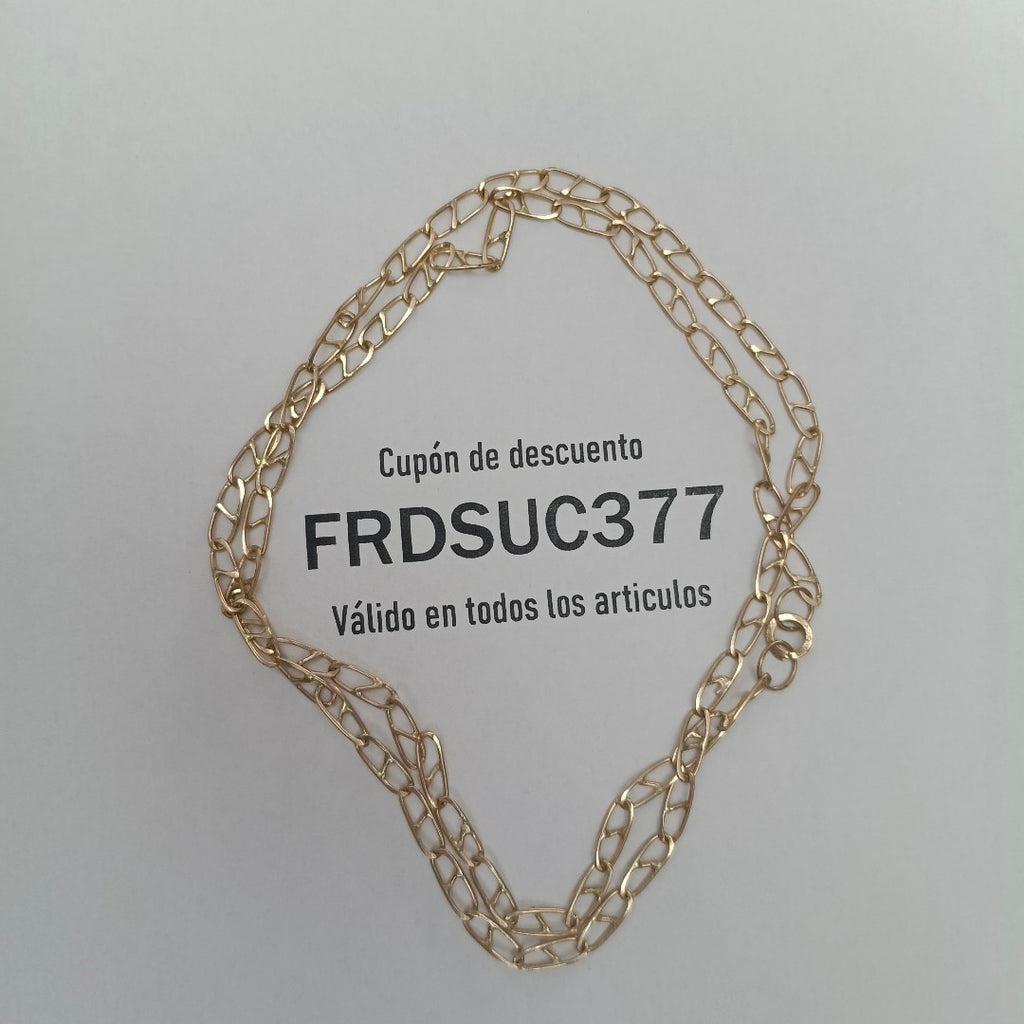 CADENA ORO 10 K 8.4 GRMS (SEMINUEVO)