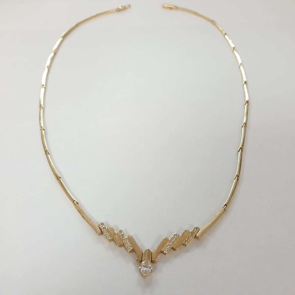 GARGANTILLA ORO 14 K 13.5 GRMS (SEMINUEVO)