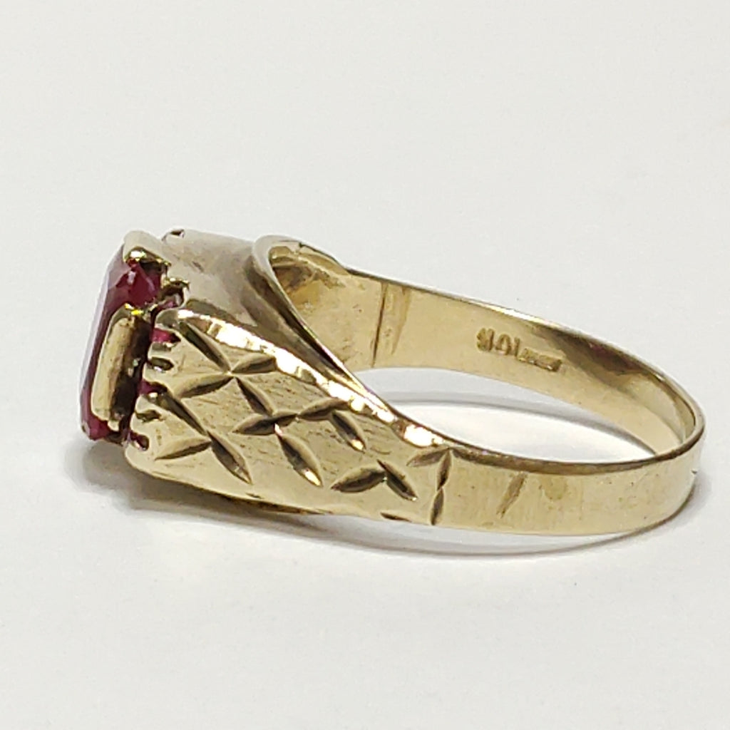 ANILLO ORO 10 K 4,10 GRMS (SEMINUEVO)