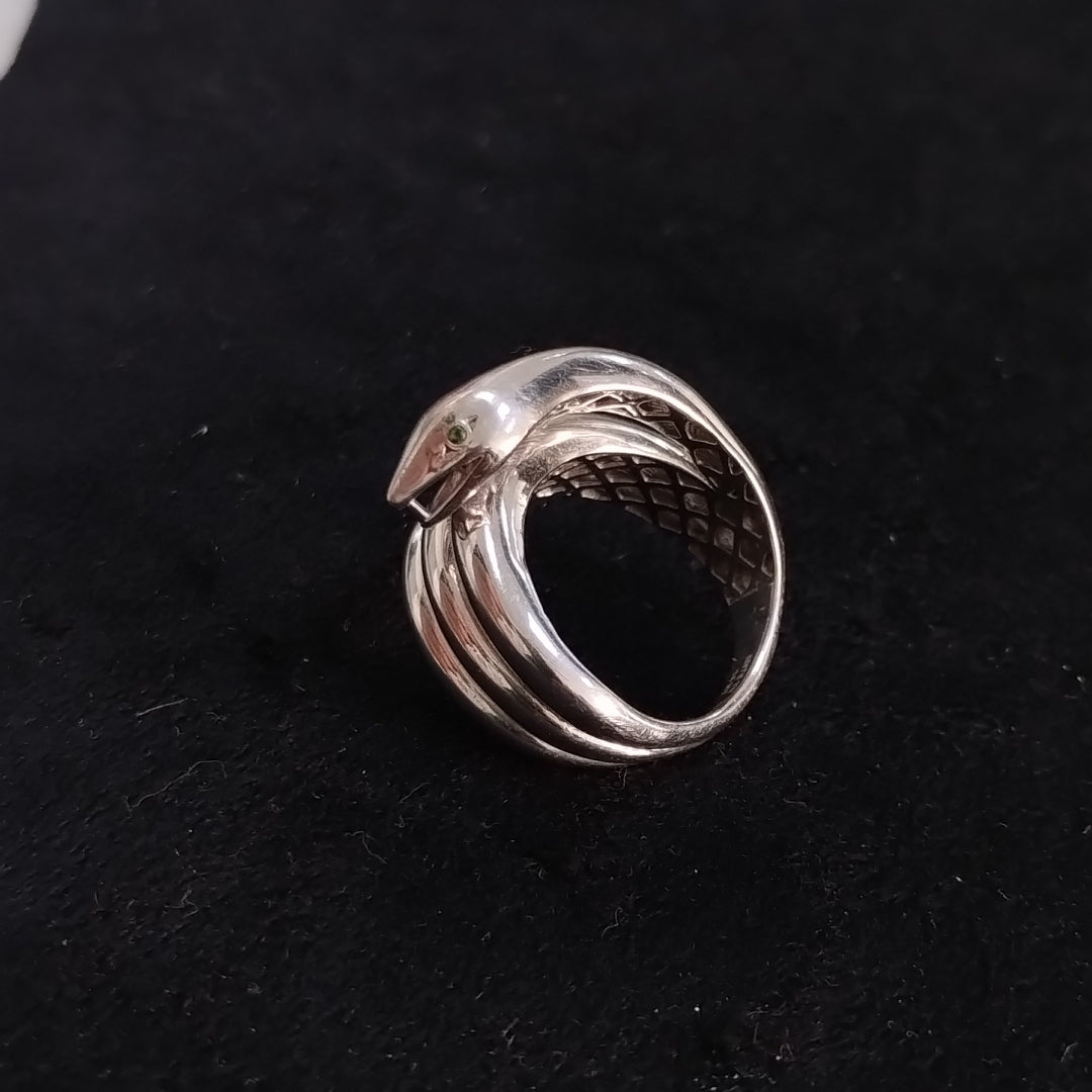 ANILLO ORO BLANCO 14 K 6,30 GRMS (SEMINUEVO)