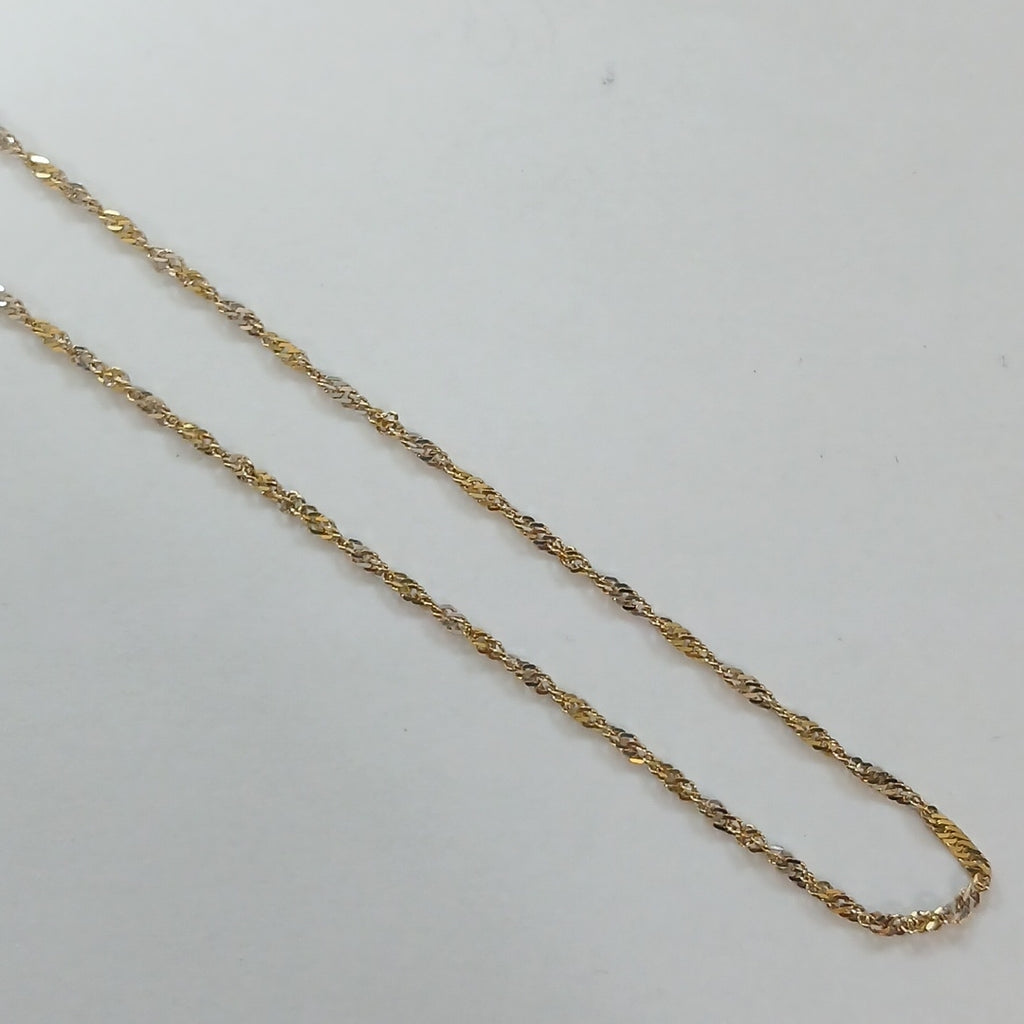 CADENA ORO 14 K 3.2 GRMS (SEMINUEVO)