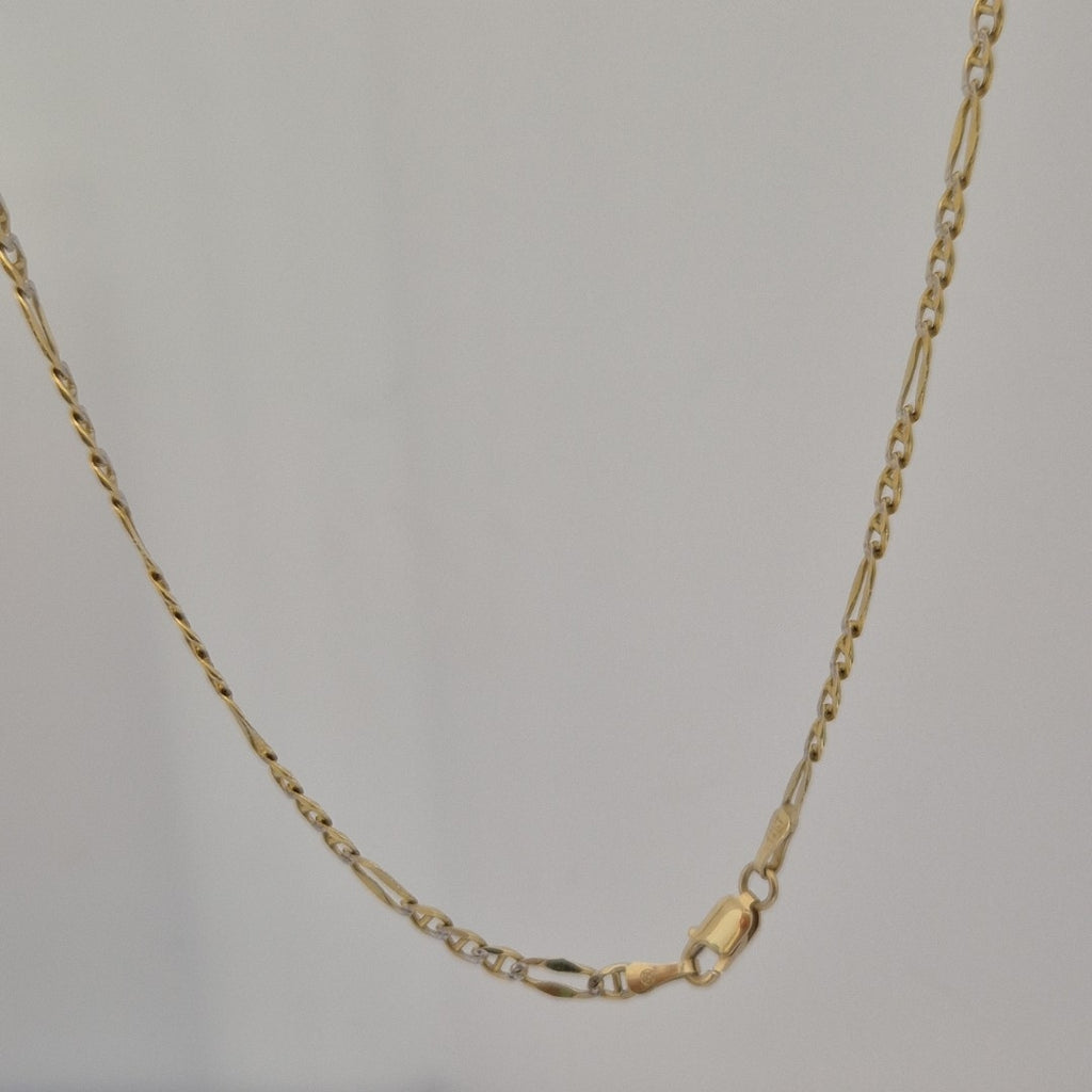 CADENA ORO, RODIADO 14 K 7.8 GRMS (SEMINUEVO)