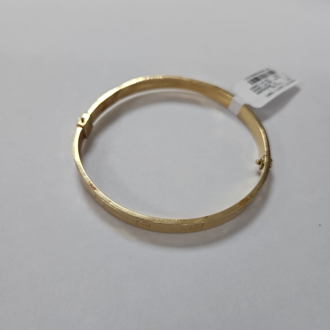 PULSERA RIGIDA ORO 14 K 10.1 GRMS (SEMINUEVO)