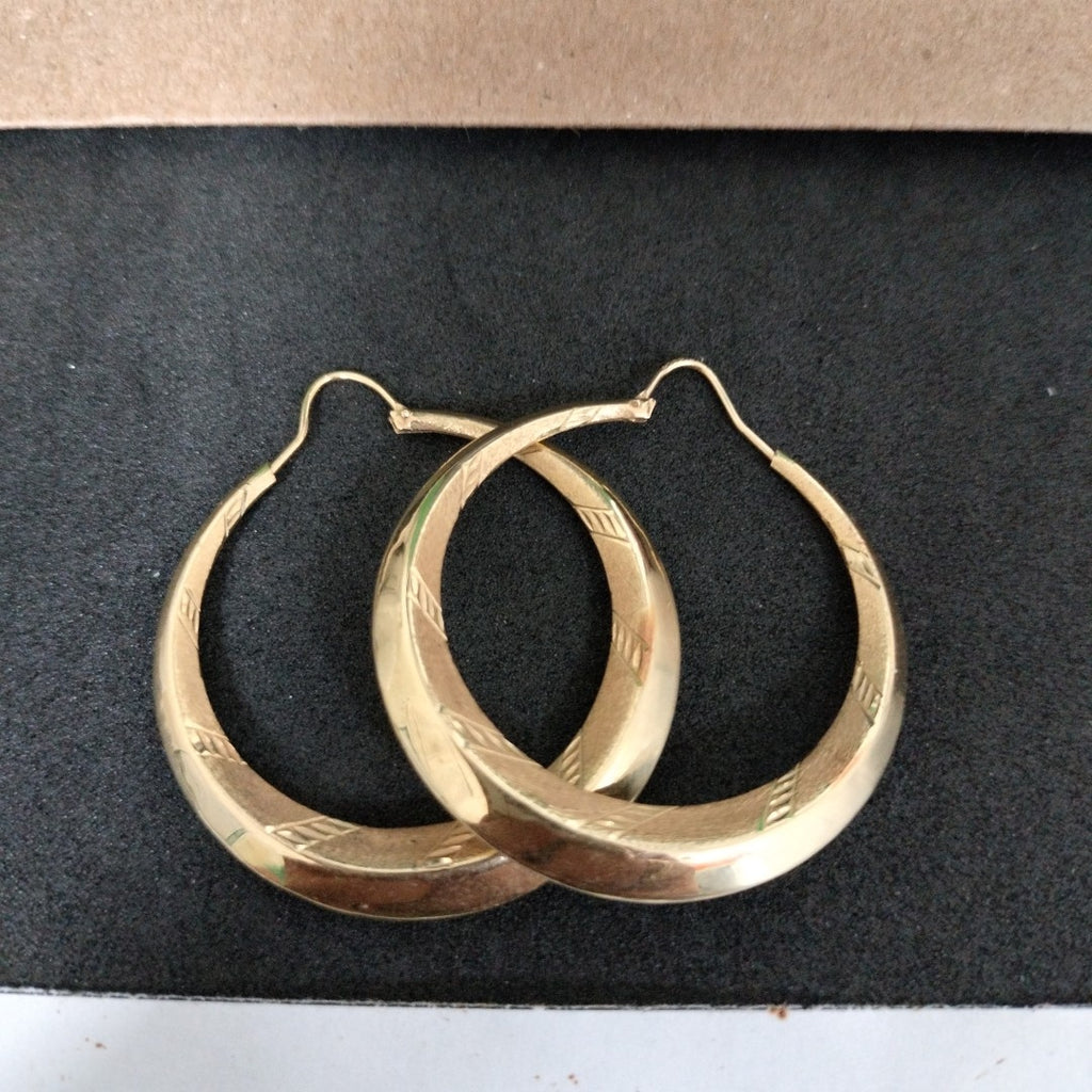 ARRACADAS PAR ORO 14 K 5.9 GRMS (SEMINUEVO)