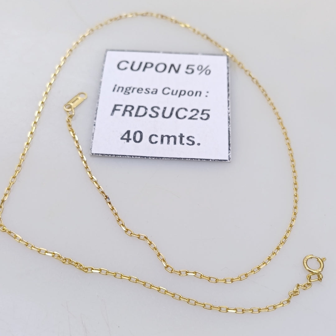 CADENA ORO 14 K 2 GRMS (SEMINUEVO)