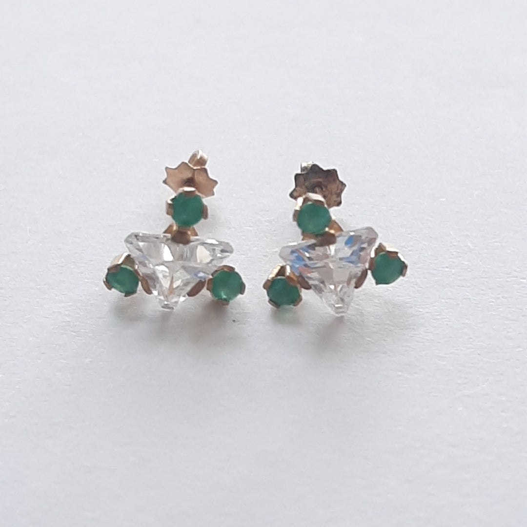 BROQUELES PAR ORO 14 K 0.7 GRMS (SEMINUEVO)