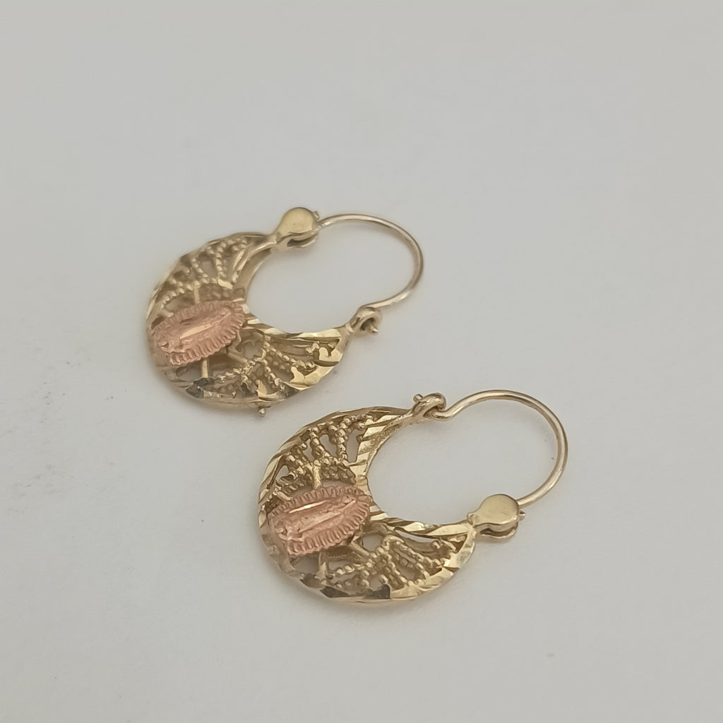 ARRACADAS PAR ORO 10 K 1.3 GRMS (SEMINUEVO)