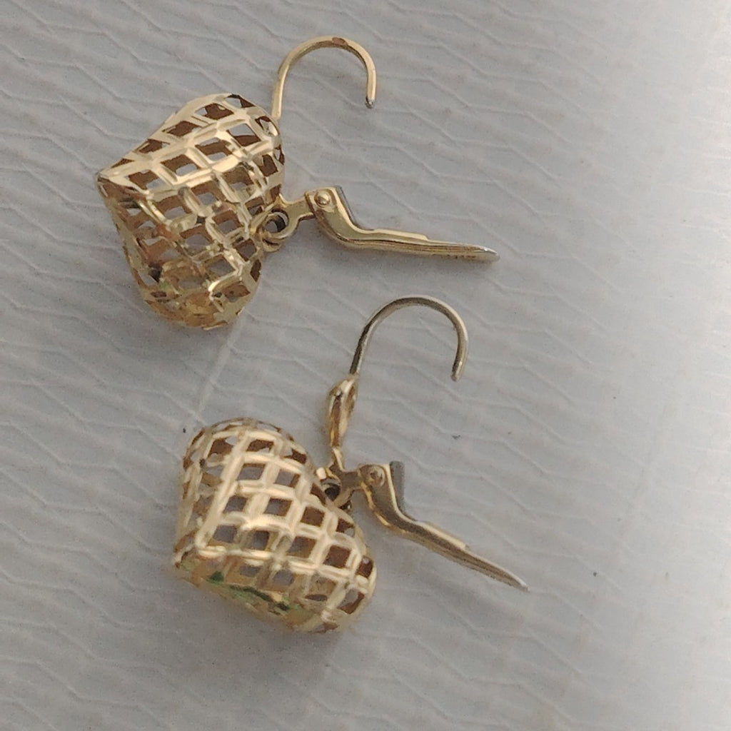 ARETES PAR ORO 14 K 2.2 GRMS (SEMINUEVO)