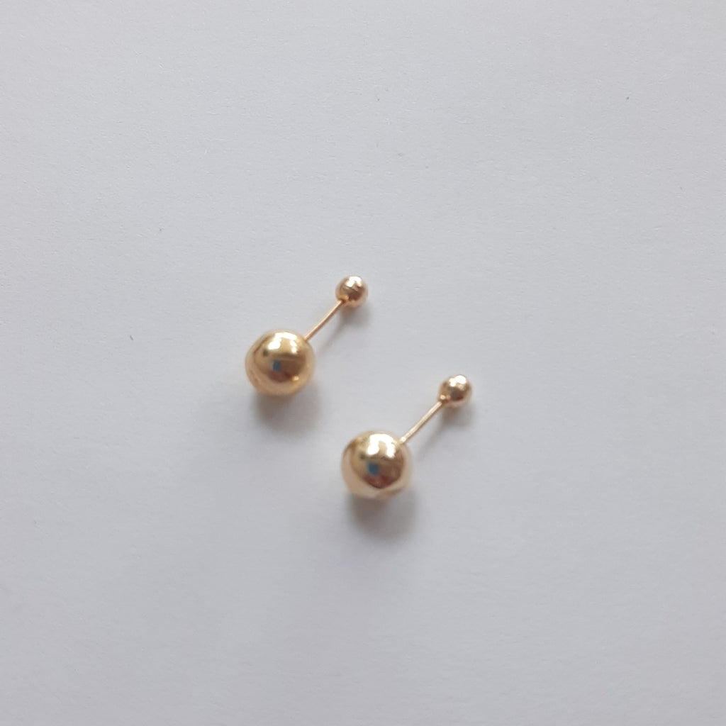 BROQUELES PAR ORO 14 K 0.3 GRMS (SEMINUEVO)