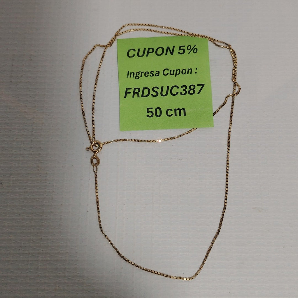 CADENA ORO 18 K 3,60 GRMS (SEMINUEVO)