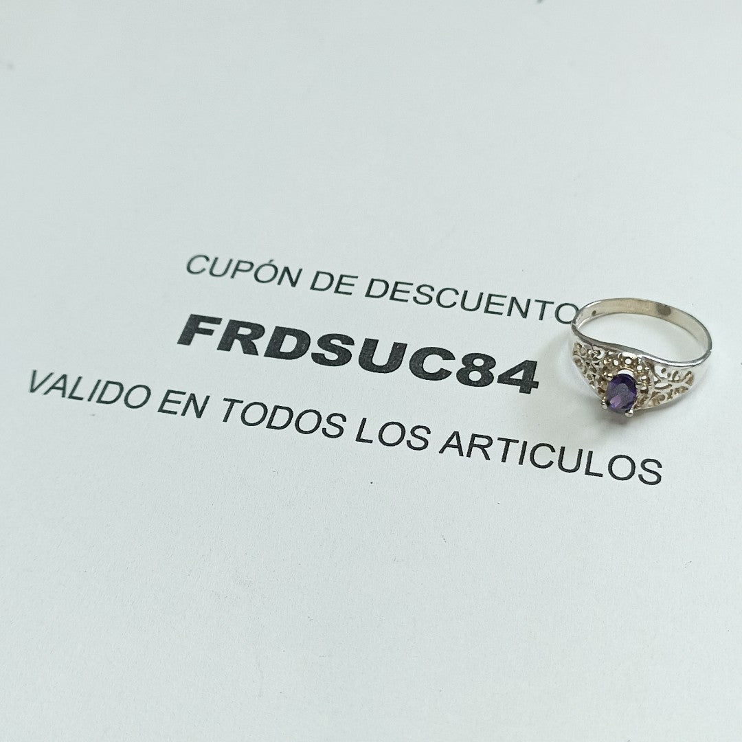 ANILLO PLATA 2,20 GRMS (SEMINUEVO)