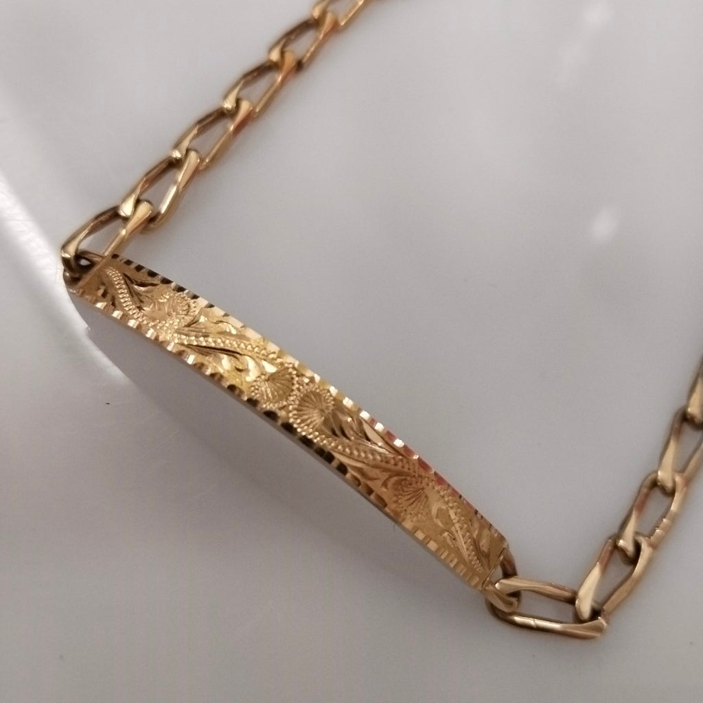 ESCLAVA ORO 14 K 10,50 GRMS (SEMINUEVO)