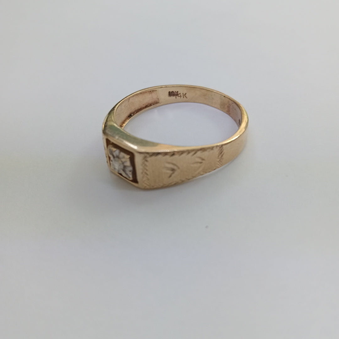 ANILLITO ORO 10 K 3.2 GRMS (SEMINUEVO)