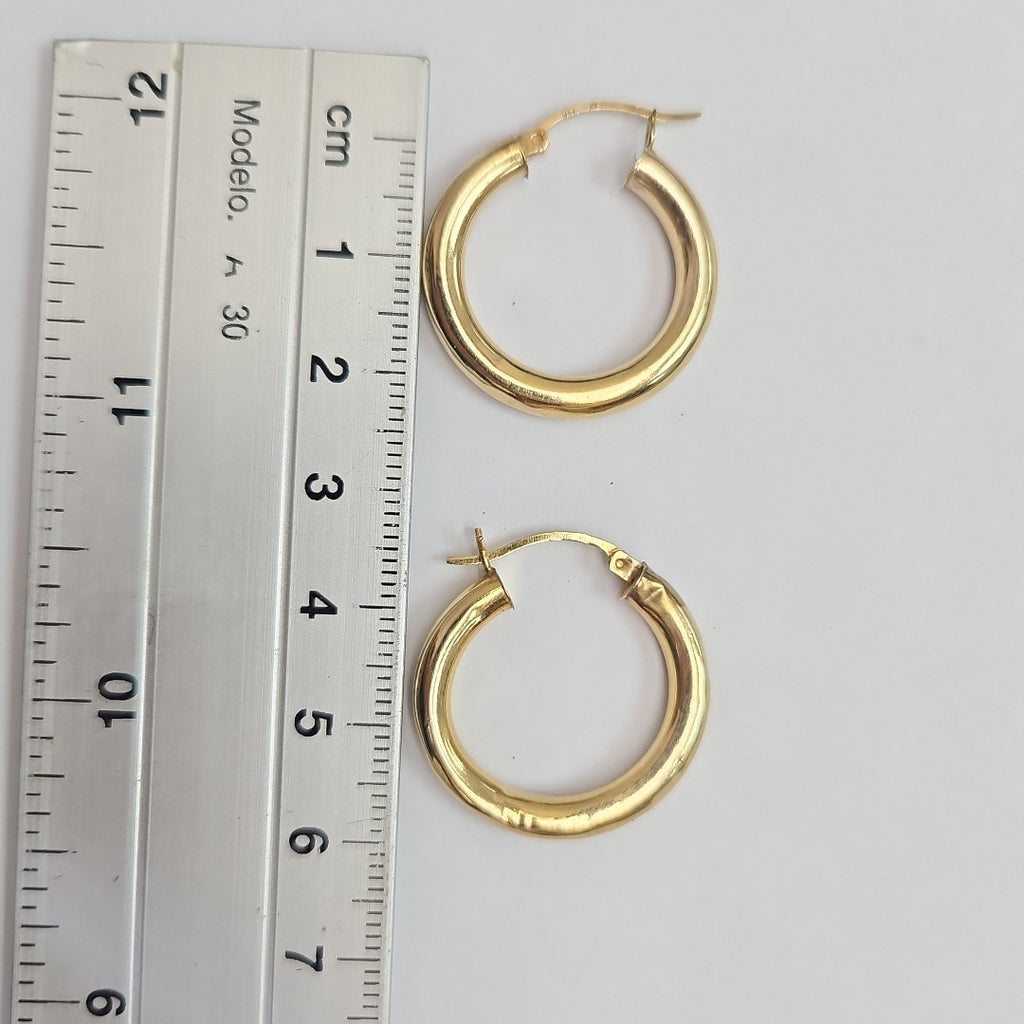 ARRACADAS PAR ORO 10 K 2.5 GRMS (SEMINUEVO)