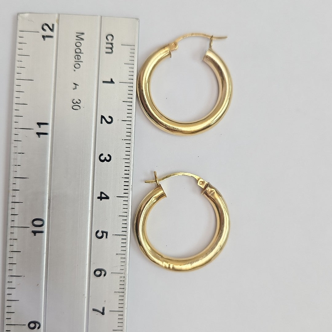 ARRACADAS PAR ORO 10 K 2.5 GRMS (SEMINUEVO)