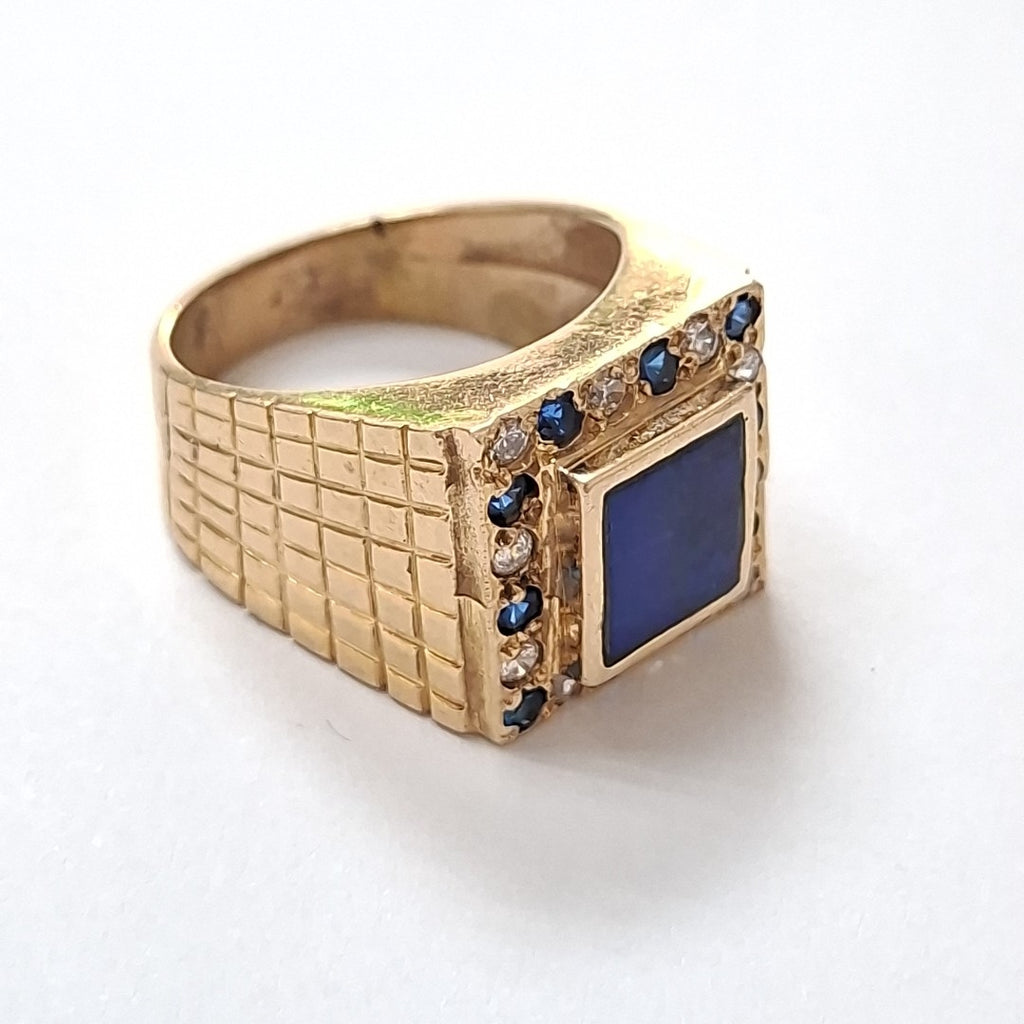 ANILLO ORO 14 K 10.9 GRMS (SEMINUEVO)