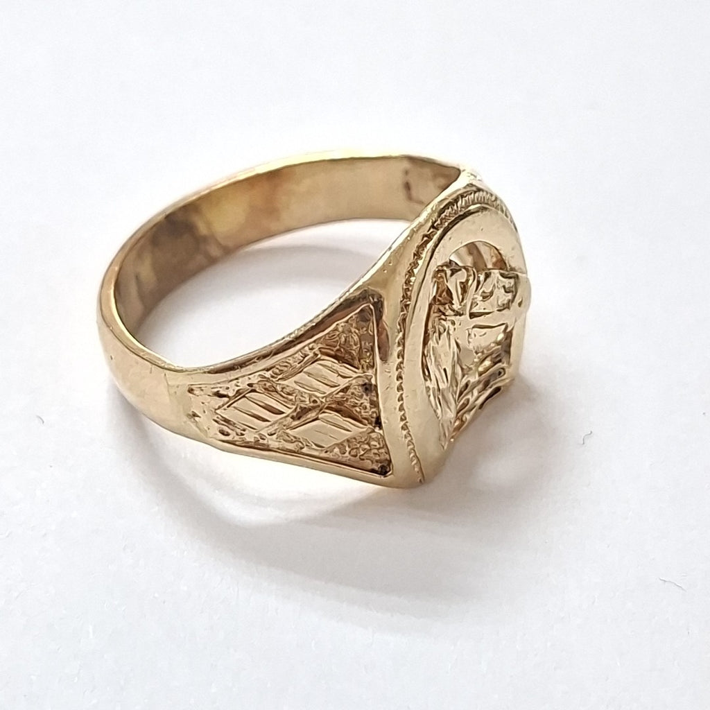 ANILLO ORO 10 K 6 GRMS (SEMINUEVO)