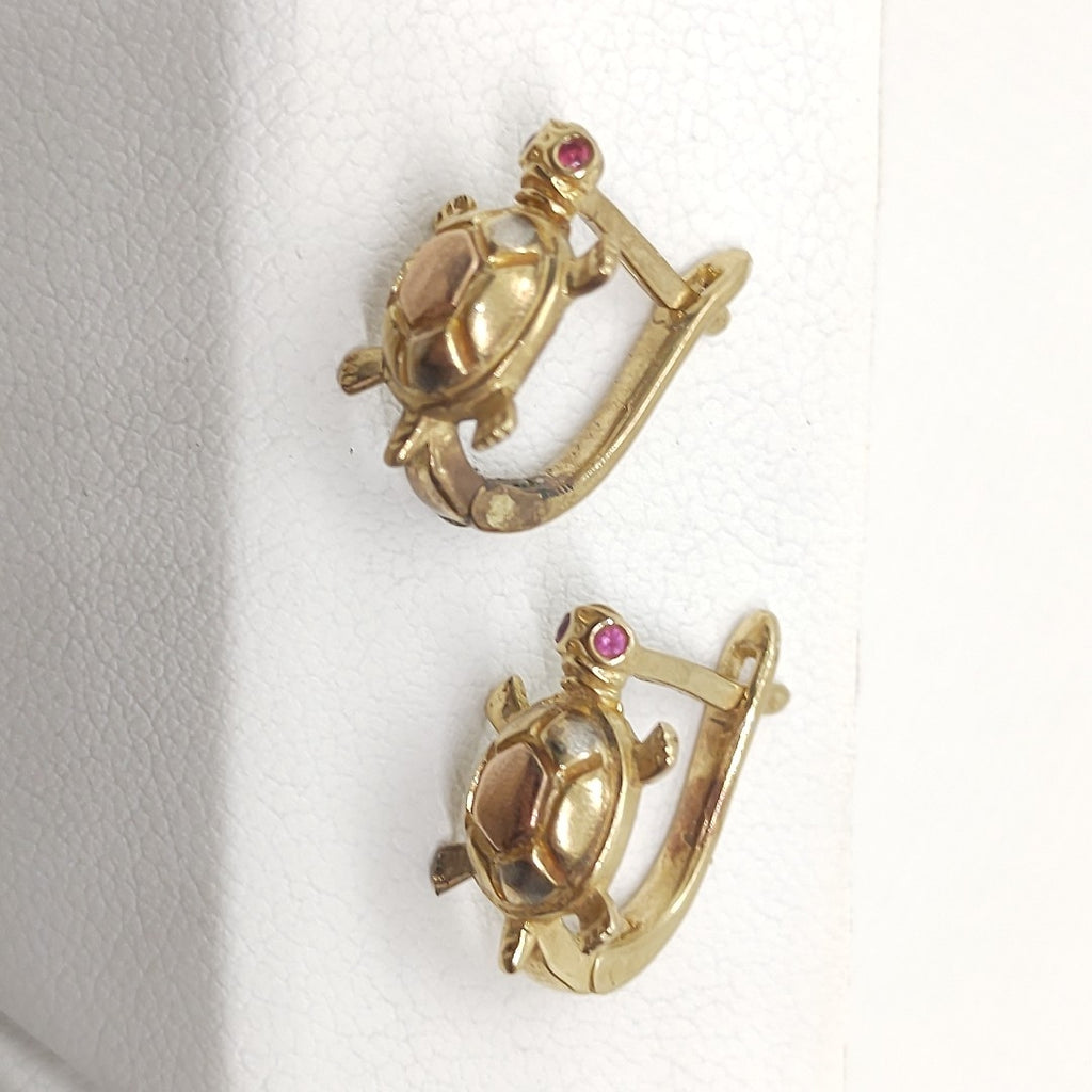 ARETES PAR ORO 10 K 2.3 GRMS (SEMINUEVO)