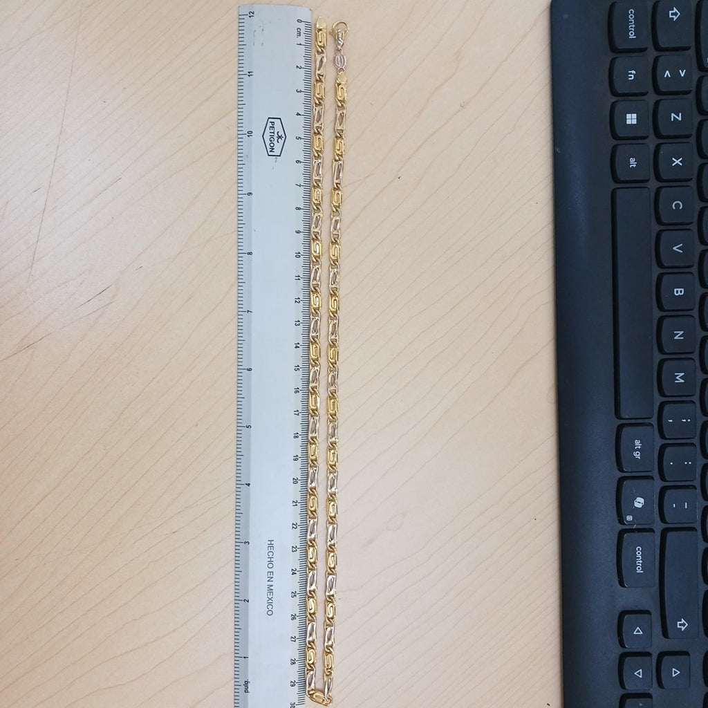 CADENA ORO,ORO COMBINADO 18 K 21,00 GRMS (SEMINUEVO)