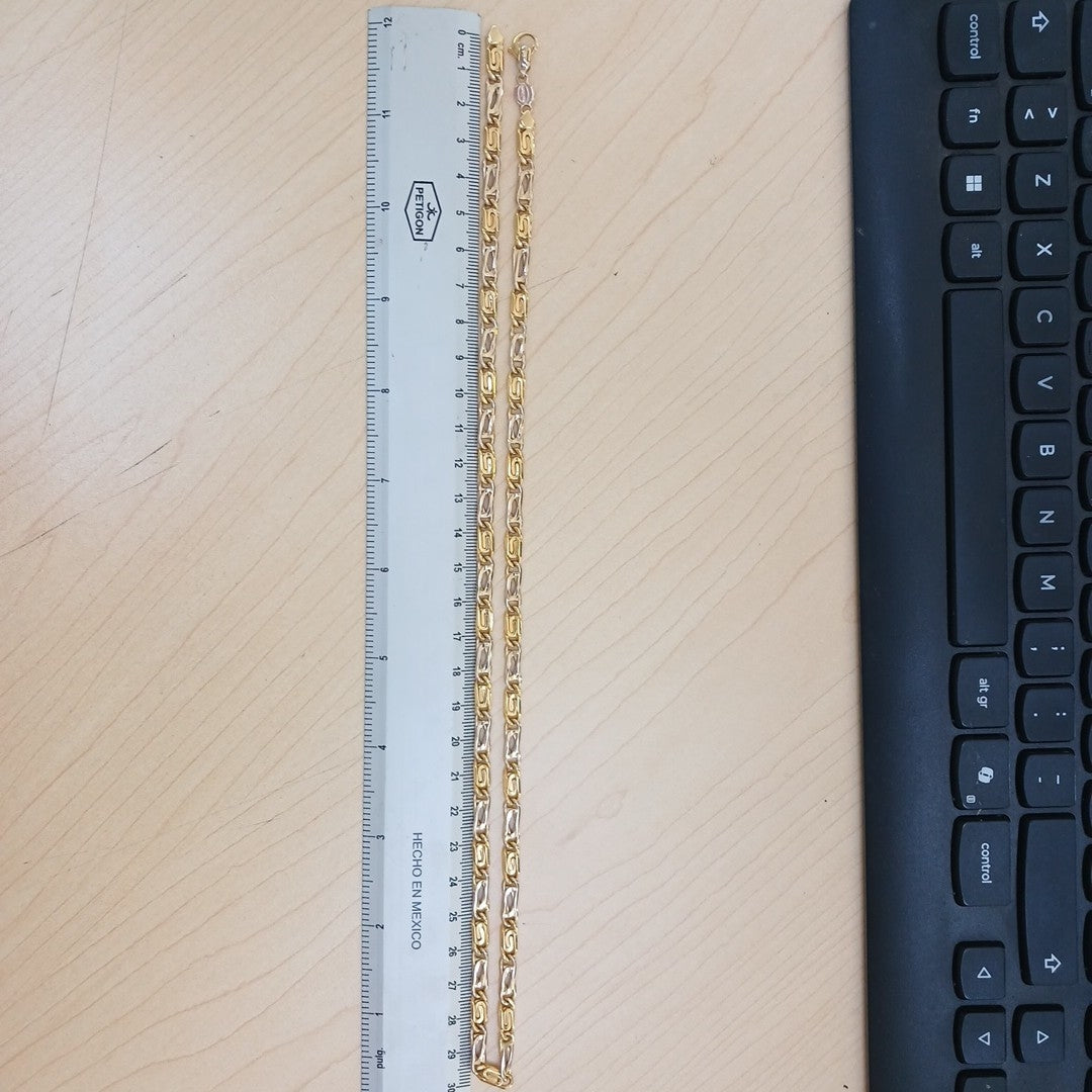 CADENA ORO,ORO COMBINADO 18 K 21,00 GRMS (SEMINUEVO)