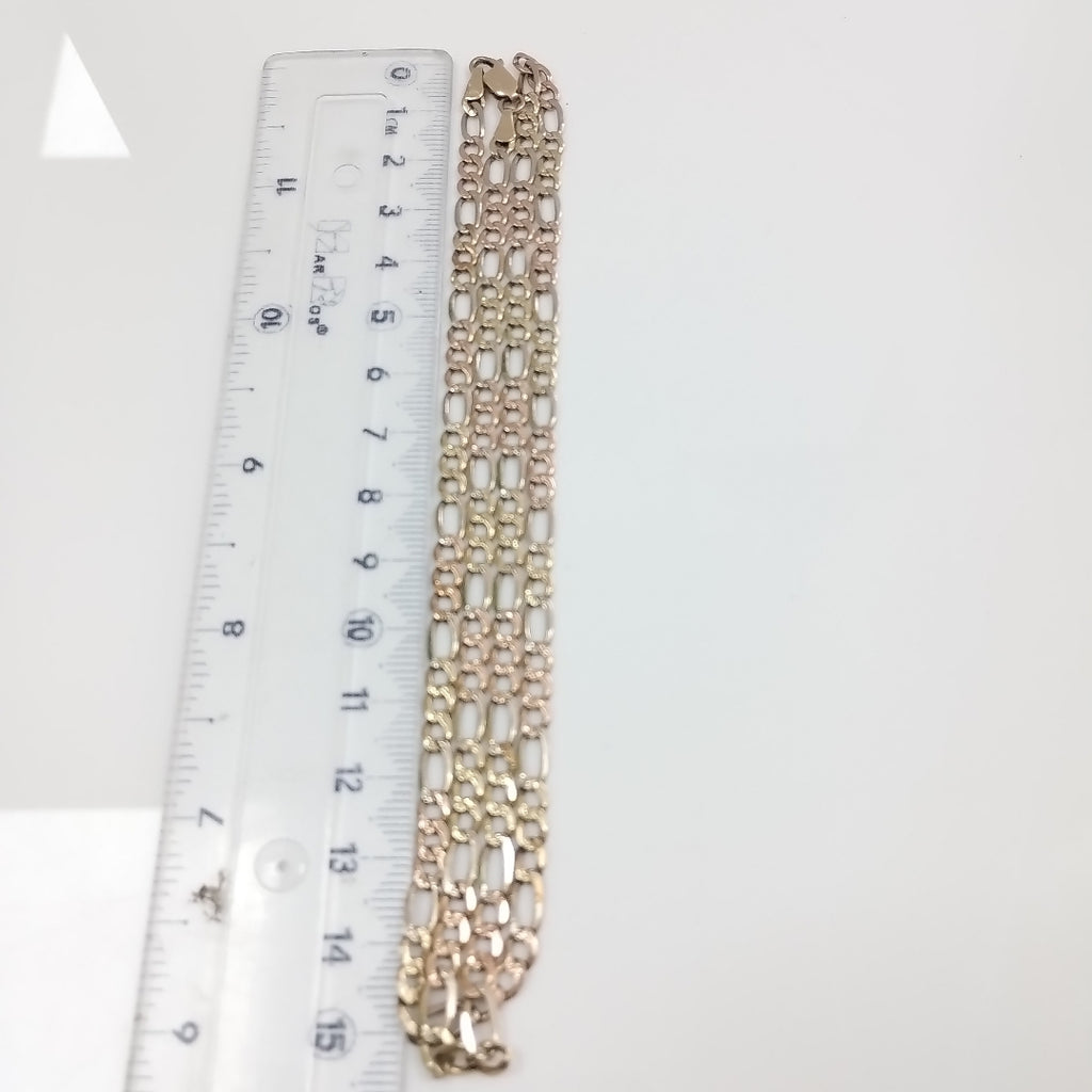 CADENA ORO, ORO COMBINADO 14 K 14.3 GRMS (SEMINUEVO)