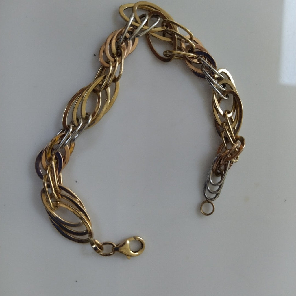 PULSERA ORO 10 K 5.9 GRMS (SEMINUEVO)