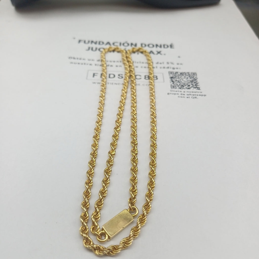 CADENA ORO 10 K 20.5 GRMS (SEMINUEVO)