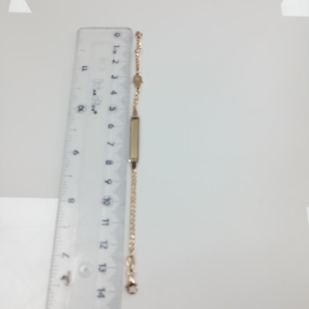 ESCLAVA ORO 14 K 2.3 GRMS (SEMINUEVO)