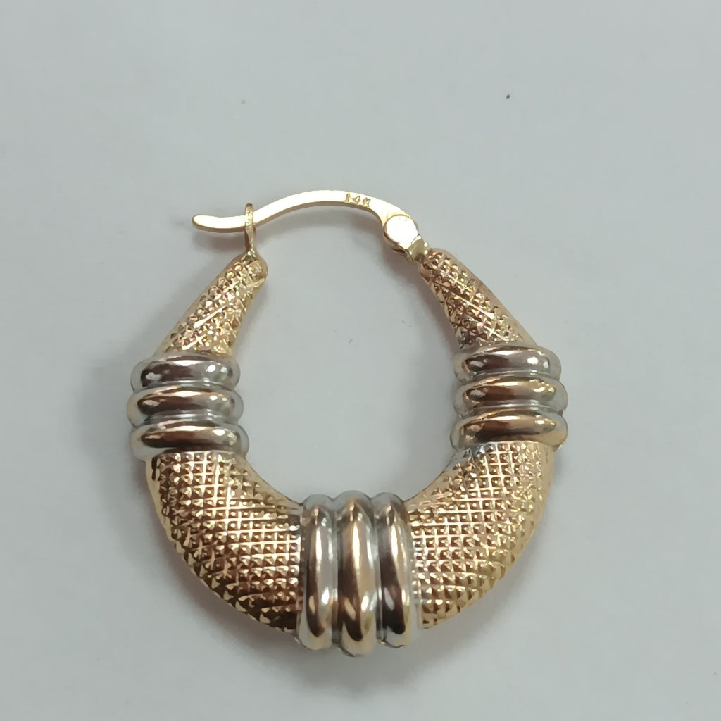 ARRACADAS PAR ORO 14 K 2,80 GRMS (SEMINUEVO)
