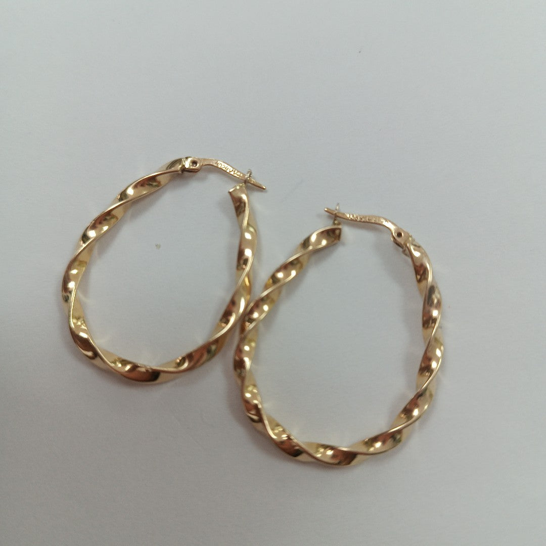 ARRACADAS PAR ORO 14 K 3,70 GRMS (SEMINUEVO)