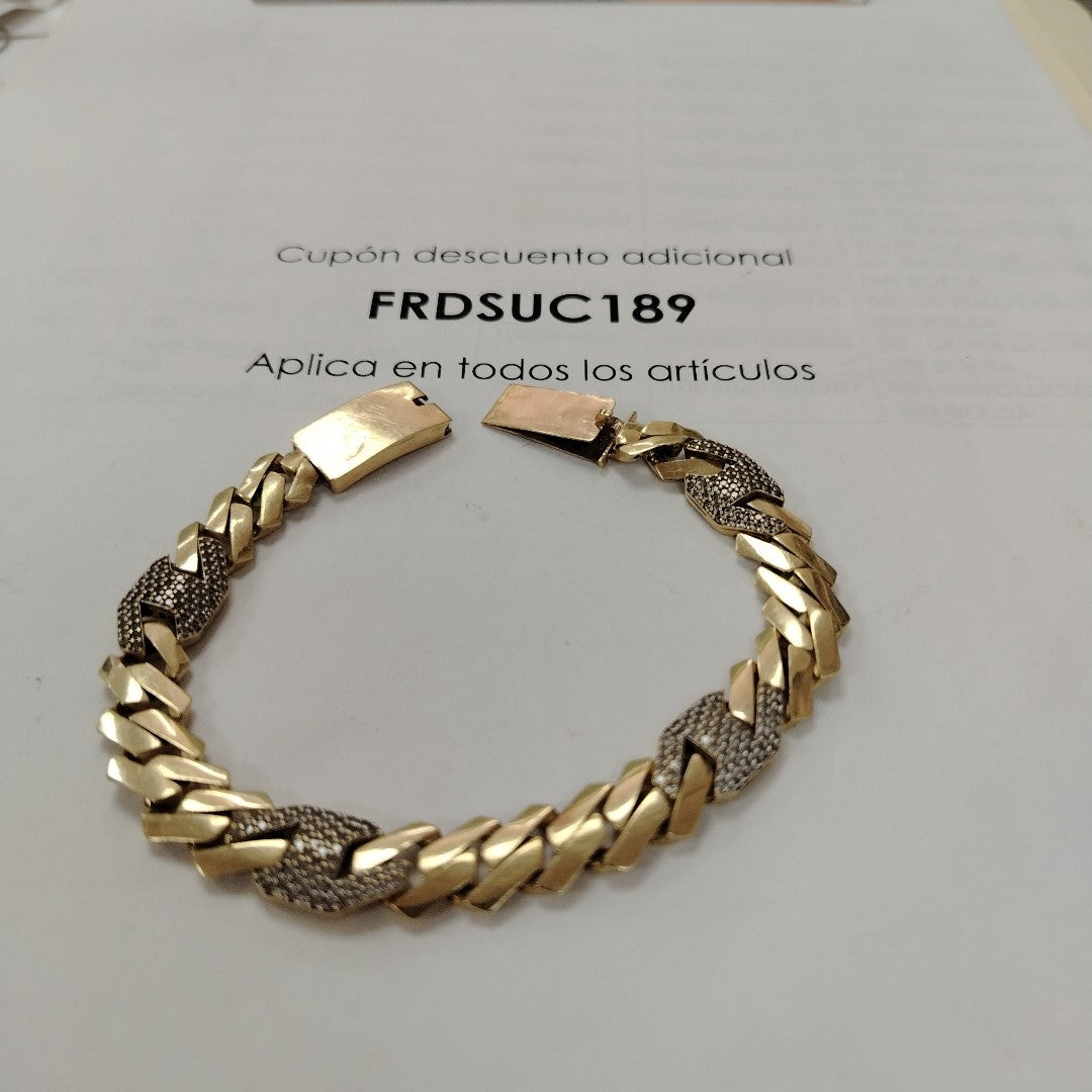 PULSERA ORO 10 K 16,30 GRMS (SEMINUEVO)