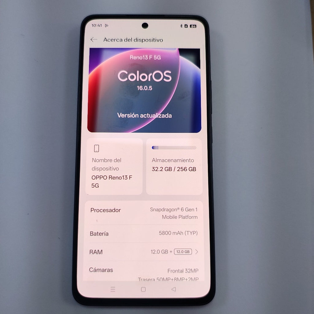 CELULAR OPPO RENO 13F 5G CPH2699 (2025) 256 GB 12 GB RAM (SEMINUEVO)