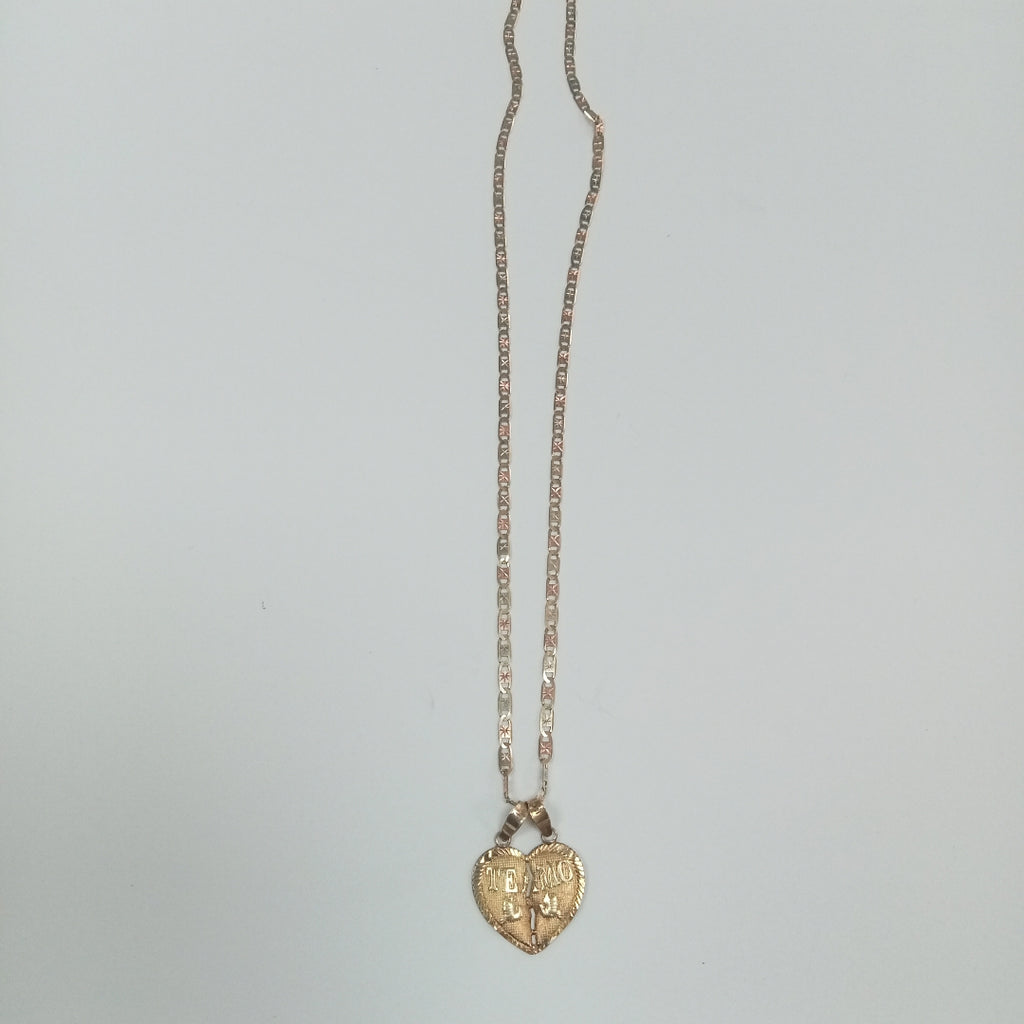 CADENA ORO, ORO COMBINADO 10 K 4 GRMS (SEMINUEVO)