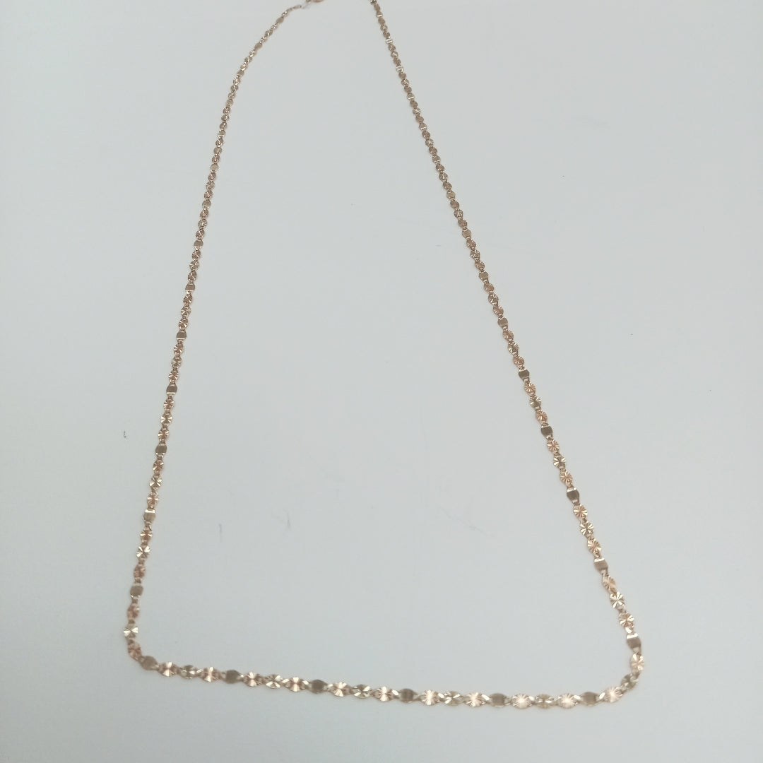 CADENA ORO COMBINADO 14 K 1,30 GRMS (SEMINUEVO)