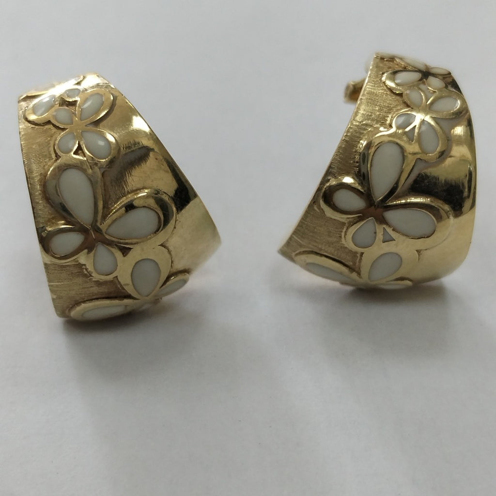 ARETES PAR ORO 14 K 6,40 GRMS (SEMINUEVO)