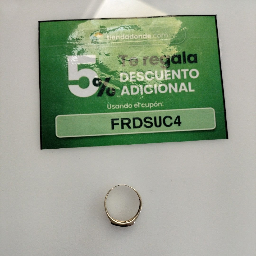 ANILLO ORO 14 K 3.3 GRMS (SEMINUEVO)
