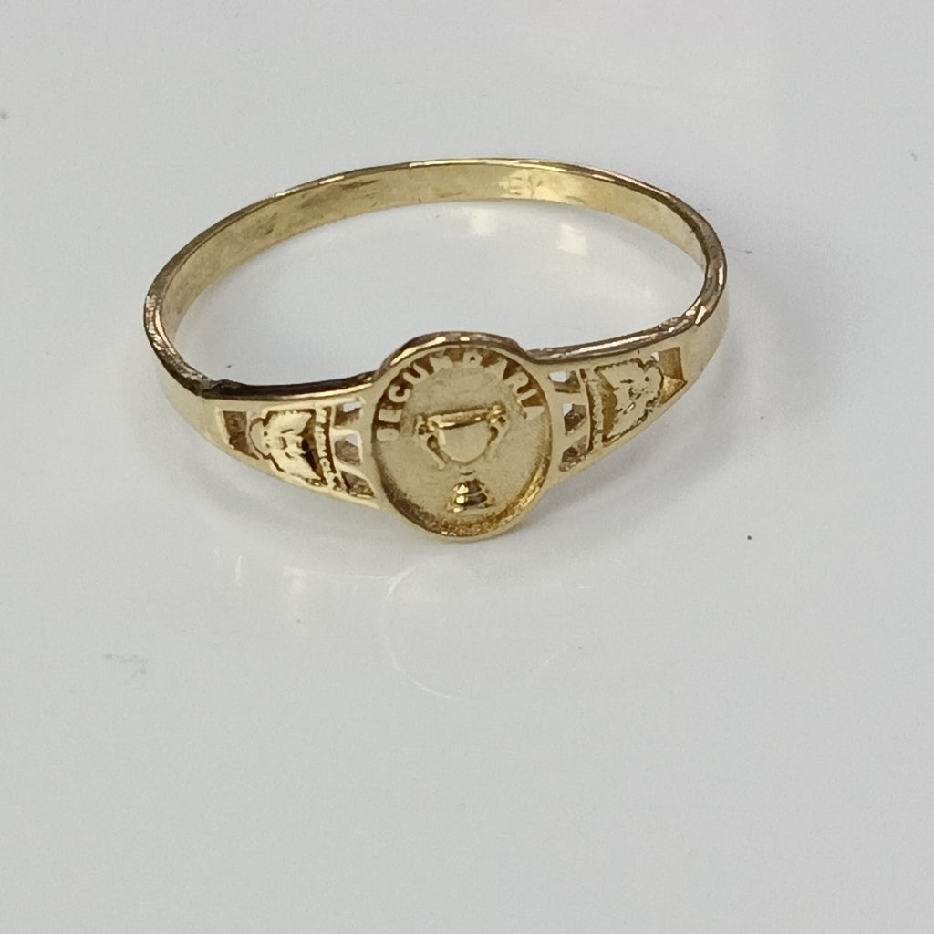 ANILLO DE GRADUACIÓN ORO 10 K 1,10 GRMS (SEMINUEVO)