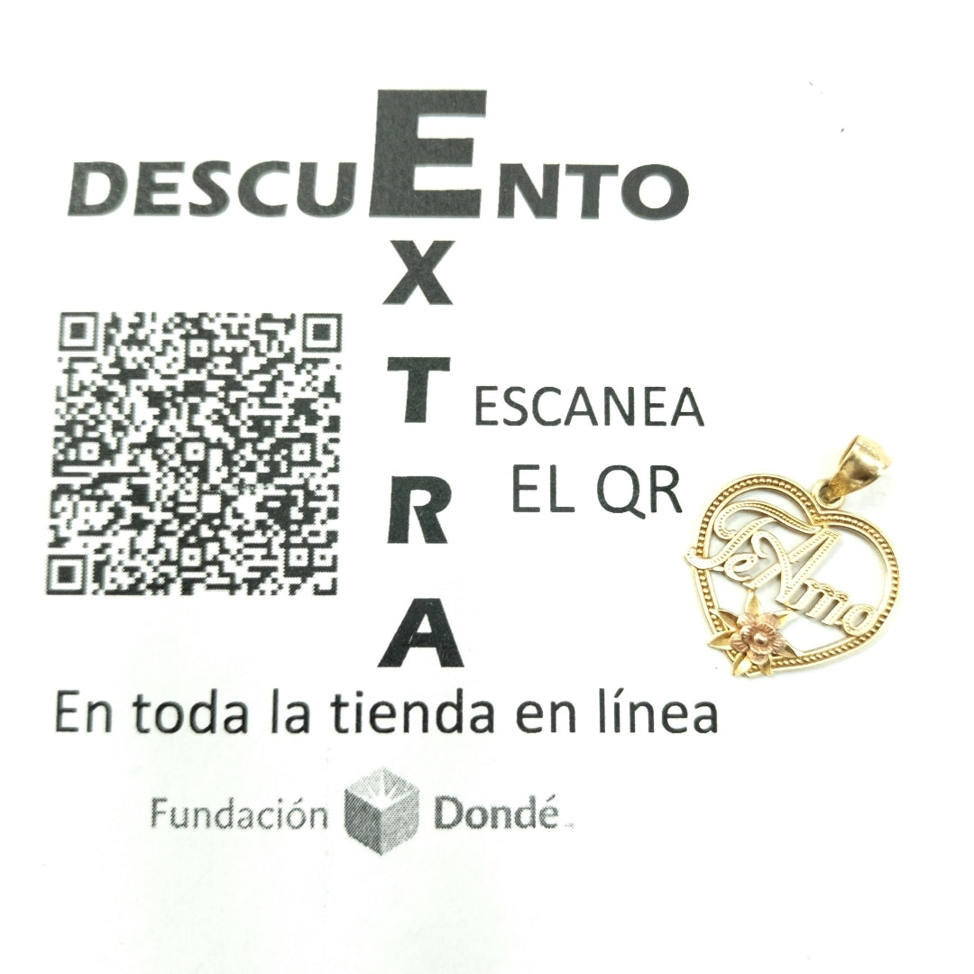 DIJE ORO 14 K 1.4 GRMS (SEMINUEVO)